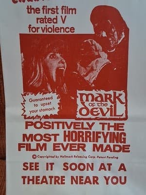Mark of the Devil Movie Promo, Vomit Bag (1st Movie Rated V) 1970 - Thumbnail 4