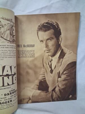 1940 OCTOBER MOVIE STORY MAGAZINE - GABLE TRACY COLBERT & LAMARR COVER - E 1536 - Thumbnail 3