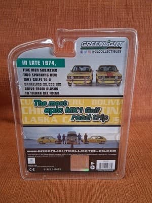 1:64 GreenLight *HARTETEST ALASKA-FEUERLAND* 1974 VW GOLF MK1 *NIP!* - Thumbnail 3