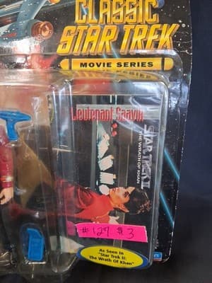1995 Classic Star Trek Movie Series Lieutenant Saavik Star Trek II Playmates Toy - Thumbnail 3