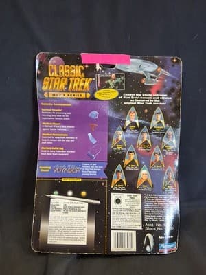 1995 Classic Star Trek Movie Series Lieutenant Saavik Star Trek II Playmates Toy - Thumbnail 4