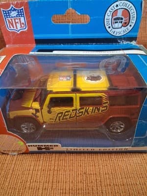Vintage Fleer Collectables Washington Redskins Hummer Commanders NFL Football - Thumbnail 2