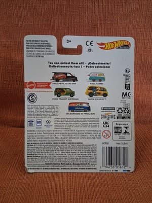 1/64 HOT WHEELS PREMIUM ROCK'EM SOCK'EM ROBOTS QUICK D-LIVERY VAN 4/5 YELLOW - Thumbnail 3