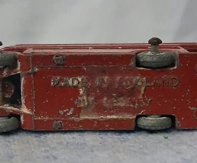 Lesney #5 London Bus Double Decker Die Cast Car - Thumbnail 5