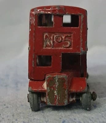 Lesney #5 London Bus Double Decker Die Cast Car - Thumbnail 2