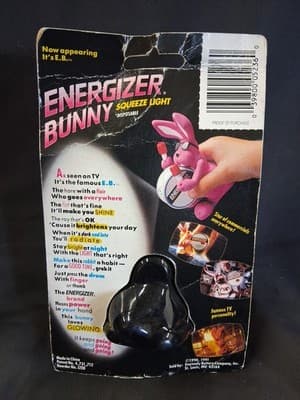 Vintage 1990 New Energizer Bunny Squeeze See Photos Of Pkg - Thumbnail 4