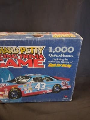 VTG RICHARD PETTY GRAND NATIONAL CHAMPION RACE GAME 1980's COMPLETE NEVER USED - Thumbnail 3