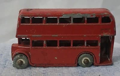 Lesney #5 London Bus Double Decker Die Cast Car - Thumbnail 3