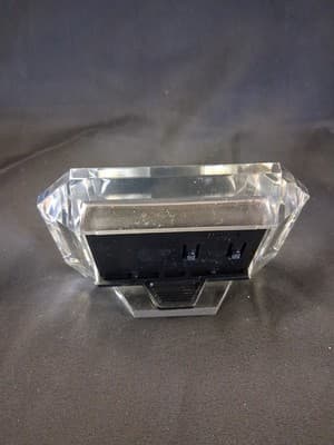 Pan Am Airlines PAA Quartz Desk Alarm Clock Vintage SOLD AS IS - Thumbnail 3