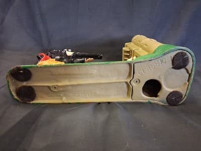 VTG William Tell Shoots Apple Mechanical Coin Bank Classic Iron WORKING ORDER - Thumbnail 6