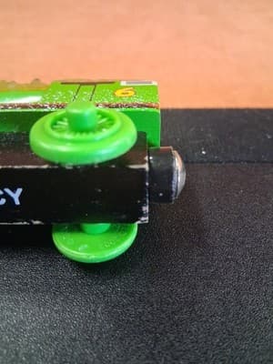 Thomas & Friends Wooden Railway Train Jack Frost Ice Covered Percy Engine 2003 - Thumbnail 11
