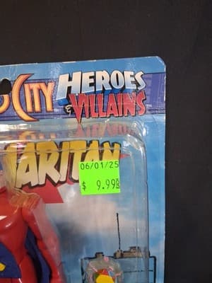 1998 ZJ Toys ASTRO CITY comic 6" SAMARITAN st work VTG action figure UNOPENED - Thumbnail 3