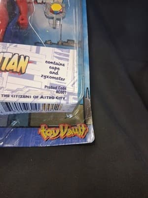1998 ZJ Toys ASTRO CITY comic 6" SAMARITAN st work VTG action figure UNOPENED - Thumbnail 5