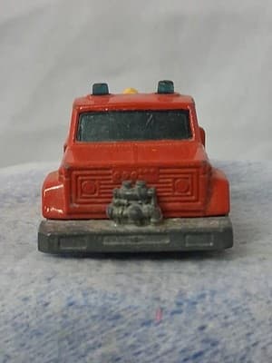 1977 Lesney Matchbox No. 13 Snorkel Fire Engine Made in England - Thumbnail 3