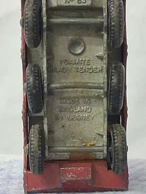 Vintage Lesney No. 63 "Foamite" Crash Tender Made in England by Lesney - Thumbnail 7