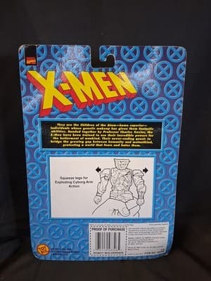 X-Men Robot Wolverine with Robotic Arm 1998 Toy Biz New Sealed - Thumbnail 3
