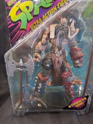 Vintage🔥1996🔥Todd McFarlane Toys🔥VIKING SPAWN🔥Series 5🔥Version 2 Figure - Thumbnail 2
