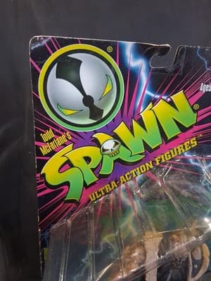 Vintage🔥1996🔥Todd McFarlane Toys🔥VIKING SPAWN🔥Series 5🔥Version 2 Figure - Thumbnail 4