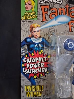 Marvel Fantastic Four Invisible Woman Toy Biz Action Figure New!! - Thumbnail 2