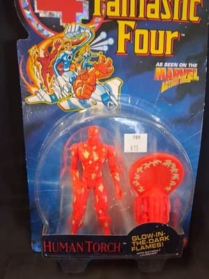 ToyBiz Fantastic Four “Human Torch” Action Figure - Thumbnail 2