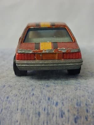 Yatming No. 1067 Orange Ford Mustang Turbo Cobra Hong Kong - Thumbnail 6