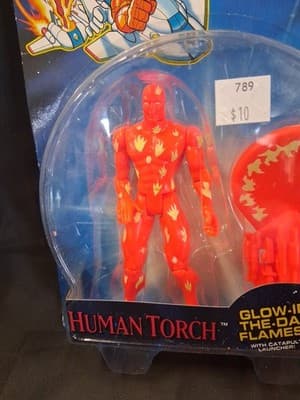 ToyBiz Fantastic Four “Human Torch” Action Figure - Thumbnail 5