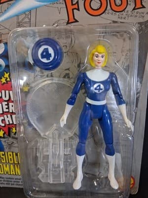 Marvel Fantastic Four Invisible Woman Toy Biz Action Figure New!! - Thumbnail 3
