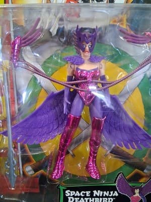ToyBiz X-Men Ninja Force: Space Ninja Deathbird Action Figure Sealed - Thumbnail 3