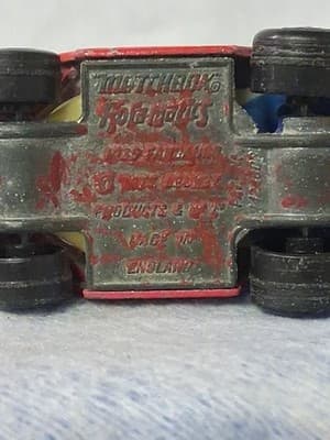 MATCHBOX ROLAMATICS No 35 FANDANGO MADE IN ENGLAND 1975 LESNEY - Thumbnail 7