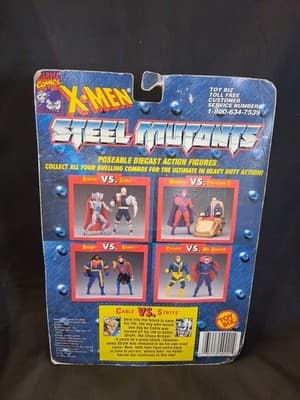 Marvel Comics X-Men Steel Die-Cast Mutants Cable VS Stryfe 1994 NIP - Thumbnail 7