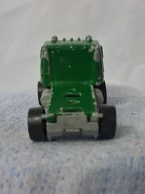 Vintage Hot Wheels Rig Cab Workhorses Hiway Hauler Truck Green Malaysia - Thumbnail 4