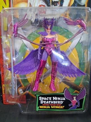 ToyBiz X-Men Ninja Force: Space Ninja Deathbird Action Figure Sealed - Thumbnail 2