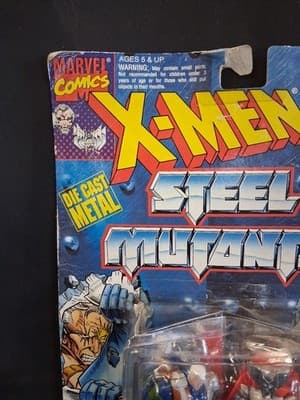 Marvel Comics X-Men Steel Die-Cast Mutants Cable VS Stryfe 1994 NIP - Thumbnail 3