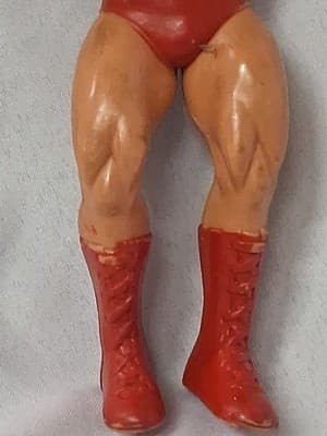 VTG WWF TITAN SPORTS RUBBER FIGURE 1985 PAUL "MR WONDERFUL" ORNDORFF 8" As Is - Thumbnail 3
