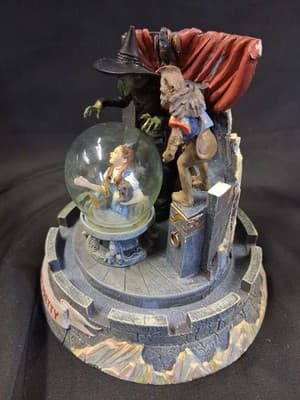 I'll Get You My Pretty Wizard of Oz Glass Dome Music Box 1995 Limited Edition - Thumbnail 4