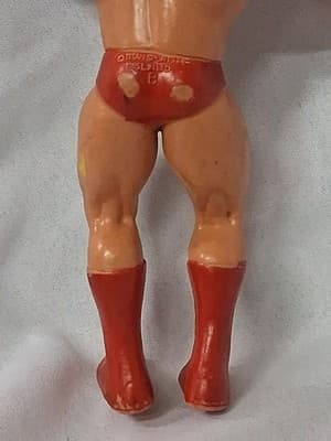 VTG WWF TITAN SPORTS RUBBER FIGURE 1985 PAUL "MR WONDERFUL" ORNDORFF 8" As Is - Thumbnail 6