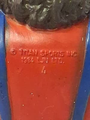 HILLBILLY JIM WWF WRESTLING SUPERSTARS VINTAGE 1984 LJN 8" ACTION FIGURE - Thumbnail 6