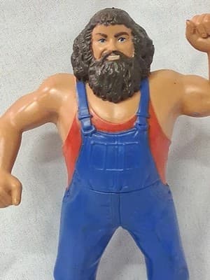 HILLBILLY JIM WWF WRESTLING SUPERSTARS VINTAGE 1984 LJN 8" ACTION FIGURE - Thumbnail 2