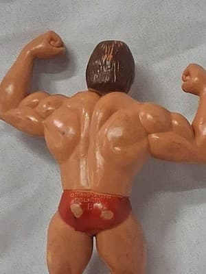 VTG WWF TITAN SPORTS RUBBER FIGURE 1985 PAUL "MR WONDERFUL" ORNDORFF 8" As Is - Thumbnail 5