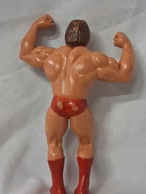 VTG WWF TITAN SPORTS RUBBER FIGURE 1985 PAUL "MR WONDERFUL" ORNDORFF 8" As Is - Thumbnail 4