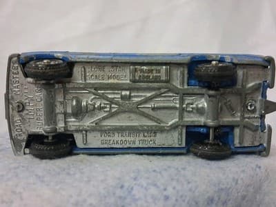 Vtg LONE STAR Road-Master 'IMPY' Ford Transit Breakdown Truck Blue As Is 🛻 - Thumbnail 8