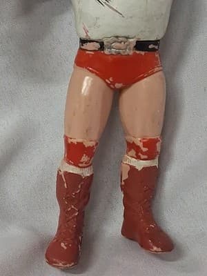 Vtg Wwf ROWDY RODDY PIPER LJN WRESTLING figure Hot Rod As Is - Thumbnail 3
