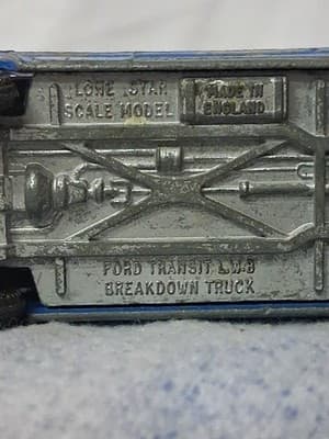 Vtg LONE STAR Road-Master 'IMPY' Ford Transit Breakdown Truck Blue As Is 🛻 - Thumbnail 9
