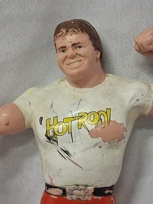 Vtg Wwf ROWDY RODDY PIPER LJN WRESTLING figure Hot Rod As Is - Thumbnail 4