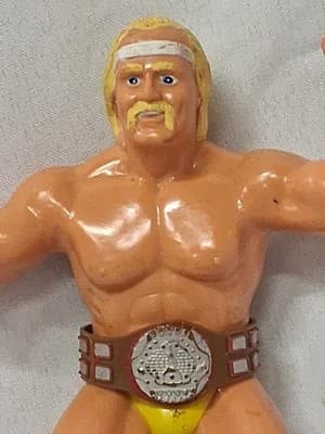 HULK HOGAN 8" Wrestling Superstars WWF 1984 Titan Sports LJN Figure w/ Belt - Thumbnail 2