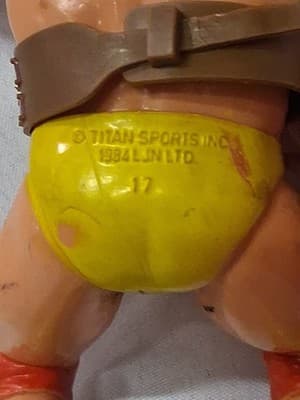 HULK HOGAN 8" Wrestling Superstars WWF 1984 Titan Sports LJN Figure w/ Belt - Thumbnail 11