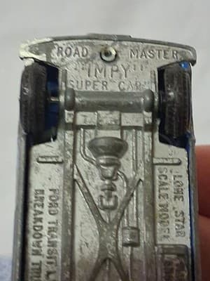 Vtg LONE STAR Road-Master 'IMPY' Ford Transit Breakdown Truck Blue As Is 🛻 - Thumbnail 10