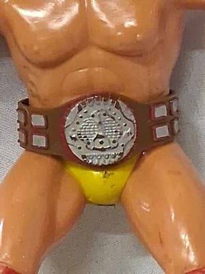 HULK HOGAN 8" Wrestling Superstars WWF 1984 Titan Sports LJN Figure w/ Belt - Thumbnail 6