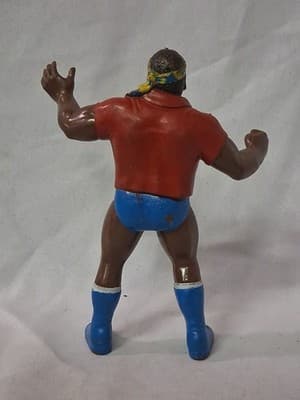 SD Jones WWF WRESTLING SUPERSTARS VINTAGE 1986 LJN 8" FIGURE Red Shirt - Thumbnail 5