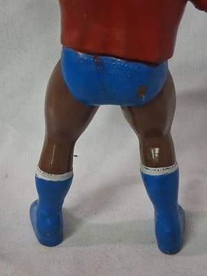 SD Jones WWF WRESTLING SUPERSTARS VINTAGE 1986 LJN 8" FIGURE Red Shirt - Thumbnail 7